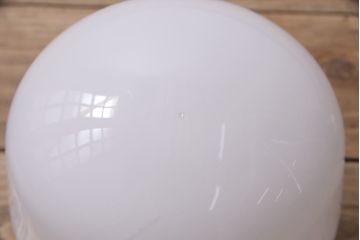 アンティーク照明　昭和中期　ころんとしたフォルムのレトロなペンダントライト(天井照明)(R-046729)