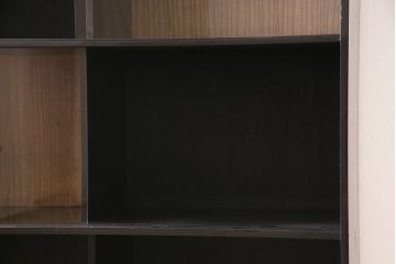 ビンテージ家具　ディスプレイも楽しめる和レトロな戸棚(R-収納棚、棚、キャビネット)(R-046731)