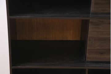 ビンテージ家具　ディスプレイも楽しめる和レトロな戸棚(R-収納棚、棚、キャビネット)(R-046731)