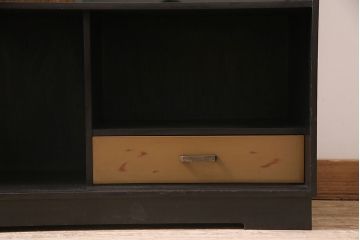 ビンテージ家具　ディスプレイも楽しめる和レトロな戸棚(R-収納棚、棚、キャビネット)(R-046731)