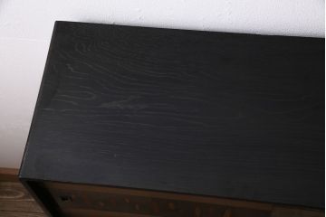 ビンテージ家具　ディスプレイも楽しめる和レトロな戸棚(R-収納棚、棚、キャビネット)(R-046731)