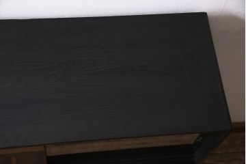 ビンテージ家具　ディスプレイも楽しめる和レトロな戸棚(R-収納棚、棚、キャビネット)(R-046731)