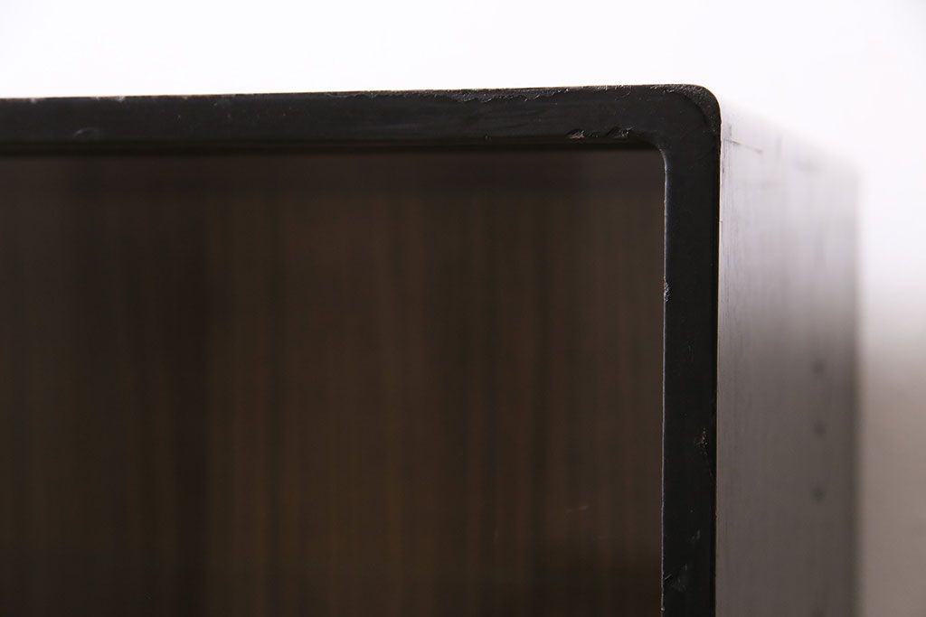 ビンテージ家具　ディスプレイも楽しめる和レトロな戸棚(R-収納棚、棚、キャビネット)(R-046731)