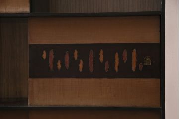 ビンテージ家具　ディスプレイも楽しめる和レトロな戸棚(R-収納棚、棚、キャビネット)(R-046731)