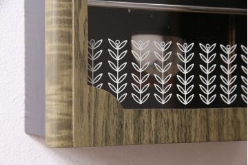 アンティーク時計　昭和中期　CITIZEN(シチズン)　30DAY　ゼンマイ式　カレンダー付　レトロなデザインが魅力の掛け時計(振り子時計、柱時計)(R-046734)