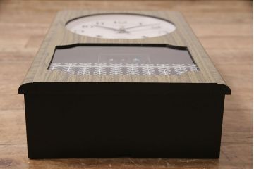 アンティーク時計　昭和中期　CITIZEN(シチズン)　30DAY　ゼンマイ式　カレンダー付　レトロなデザインが魅力の掛け時計(振り子時計、柱時計)(R-046734)
