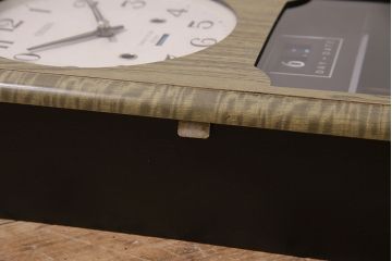 アンティーク時計　昭和中期　CITIZEN(シチズン)　30DAY　ゼンマイ式　カレンダー付　レトロなデザインが魅力の掛け時計(振り子時計、柱時計)(R-046734)
