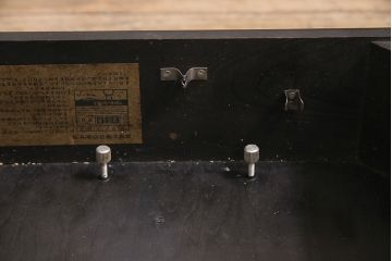 アンティーク時計　昭和中期　SEIKO(セイコー)　電池式　昭和レトロな雰囲気が魅力の掛け時計(柱時計)(R-046736)