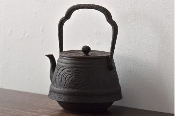 大正〜昭和初期　南部保寿堂　鉄瓶(茶道具)(R-046737)