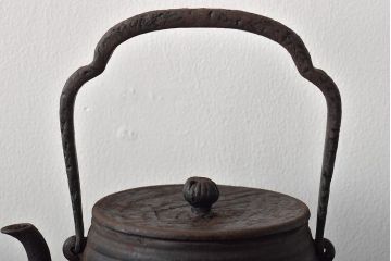 大正〜昭和初期　南部保寿堂　鉄瓶(茶道具)(R-046737)
