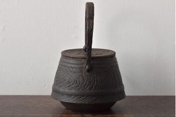 大正〜昭和初期　南部保寿堂　鉄瓶(茶道具)(R-046737)