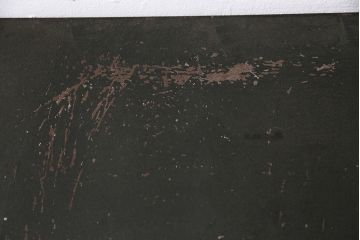 ヴィンテージ家具　昭和中期　日産丸紅　レトロな雰囲気たっぷりの古い金庫(ディスプレイ、ビンテージ)(R-046752)