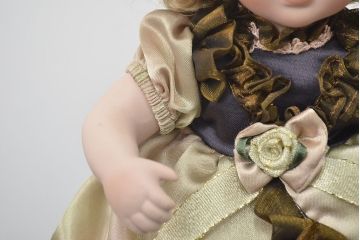 CASCO　ビスクドール　Cadeaux　Porcelain　doll　陶器人形(R-046773)