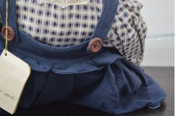 CARINE　ビスクドール　POUPEE　PORCELAINE　人形(R-046774)