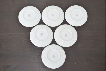 昭和中期　花柄　ノリタケ　Noritake　カップ&ソーサー6客　箱付(R-046799)