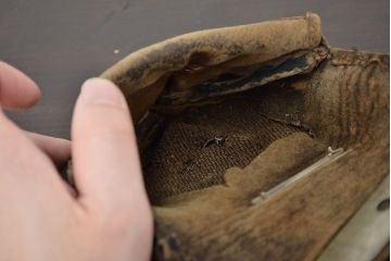 江戸〜明治　饅頭根付煙草入れ(彫刻、龍金具、彫金、提物)(R-046801)