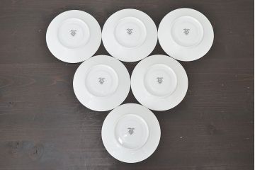 昭和中期　ノリタケ　Noritake　カップ&ソーサー6客(日本陶器)(R-046805)