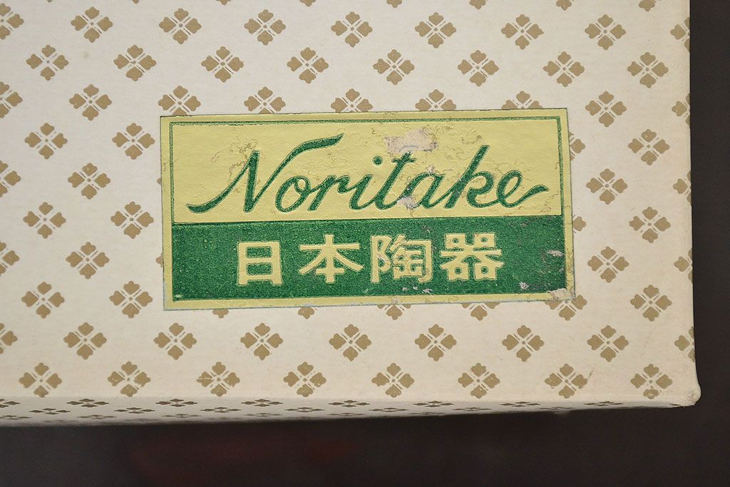 昭和中期　ノリタケ　Noritake　カップ&ソーサー6客(日本陶器)(R-046805)