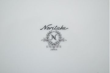 昭和中期　ノリタケ　Noritake　花柄　ボウル皿(深皿、日本陶器)　Y926A(R-046806)