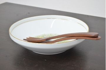 昭和中期　ノリタケ　Noritake　花柄　ボウル皿(深皿、日本陶器)　Y926A(R-046806)