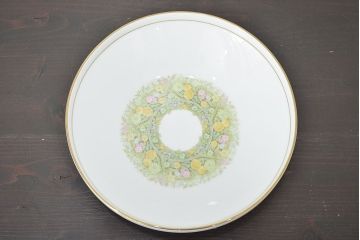 昭和中期　ノリタケ　Noritake　花柄　ボウル皿(深皿、日本陶器)　Y926A(R-046808)