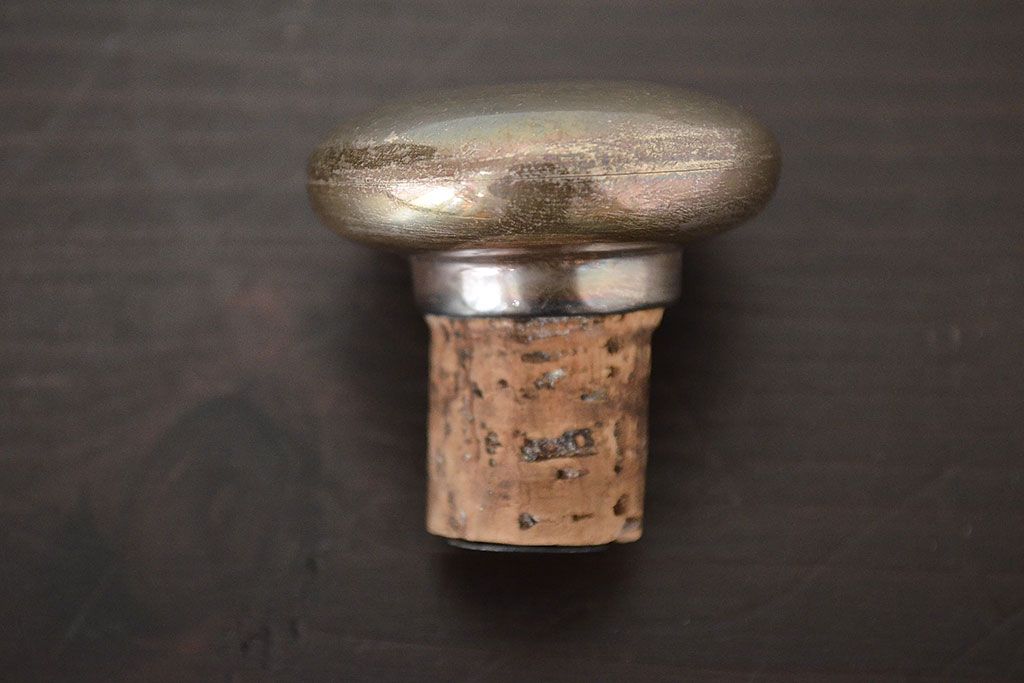 STERLING　SILVER　銀製　竹の図　透かし　デカンタ(重量790g)(R-046811)