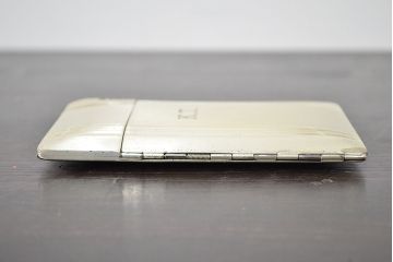 アンティーク　スターリング　エルジン　シガレットケース　ライター　共箱(シルバー、重量185g)(R-046818)