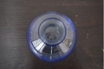 昭和レトロ　花柄　切子　水注(水次、グラス、コップ)(R-046819)