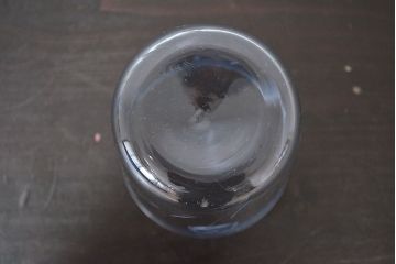 昭和レトロ　花柄　切子　水注(水次、グラス、コップ)(R-046819)