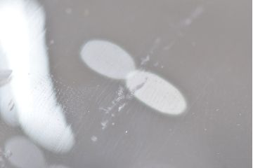昭和レトロ　花柄　切子　水注(水次、グラス、コップ)(R-046820)