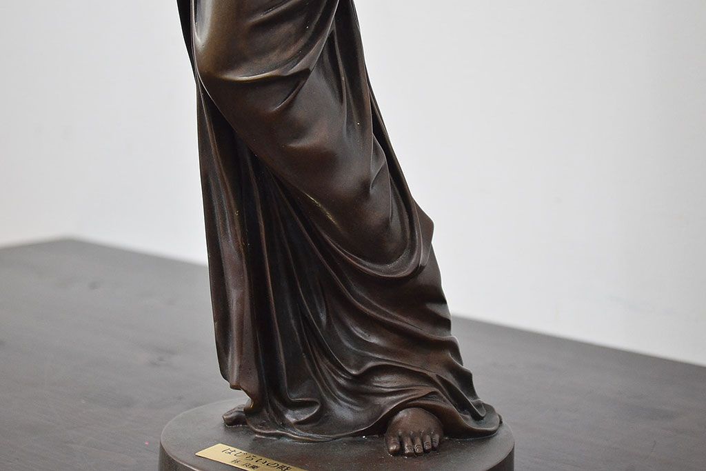 公式】アンティーク家具ラフジュ工房商品詳細ページ林良慶 ブロンズ像