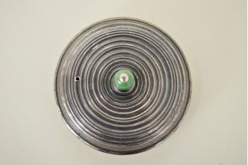 純銀製　急須195g(銀瓶、茶道具)(R-046823)