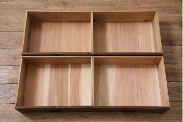 アンティーク家具　大正期　ペイント メンズライクな空間におすすめの収納棚(本棚)(R-046833)