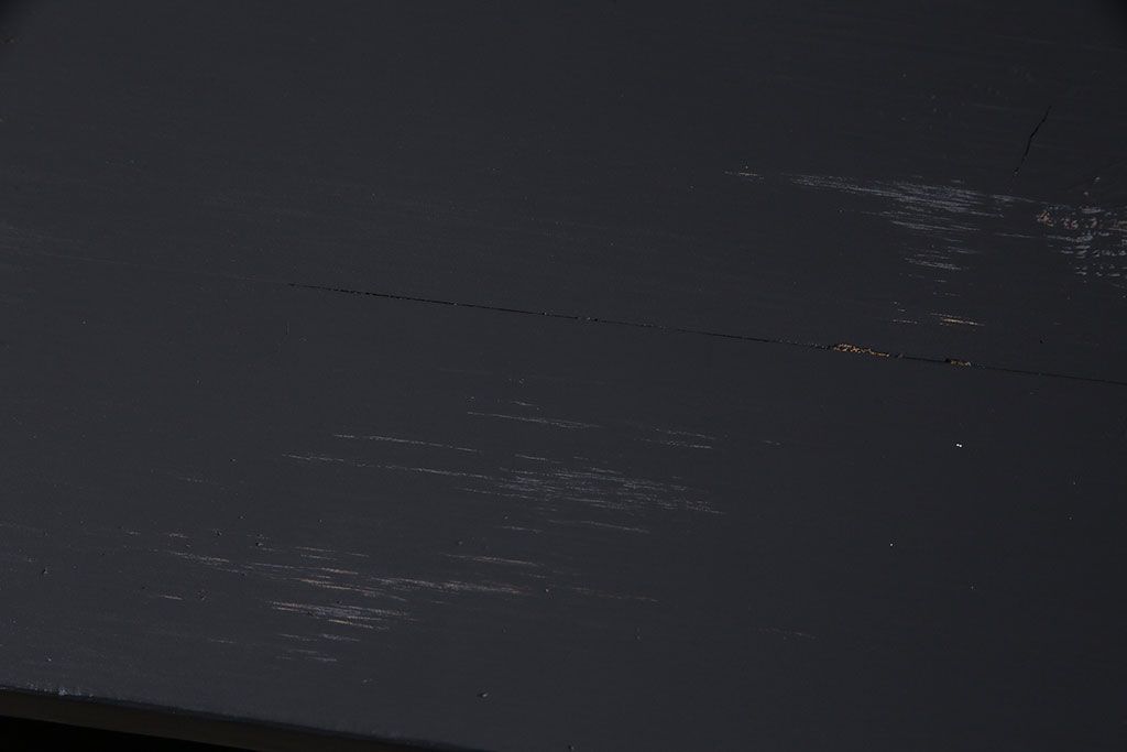 アンティーク家具　大正期　ペイント メンズライクな空間におすすめの収納棚(本棚)(R-046833)