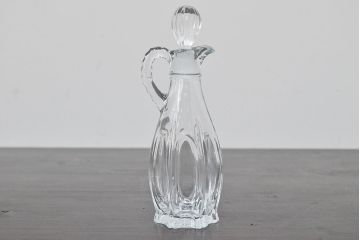 昭和初期〜中期　古い醤油差し　花瓶など4点(ヒゲタ、レトロ、ガラス)(R-046839)