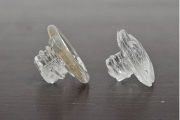 昭和初期〜中期　古い醤油差し　花瓶など4点(ヒゲタ、レトロ、ガラス)(R-046839)