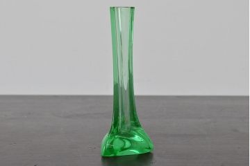 昭和初期〜中期　古い醤油差し　花瓶など4点(ヒゲタ、レトロ、ガラス)(R-046839)