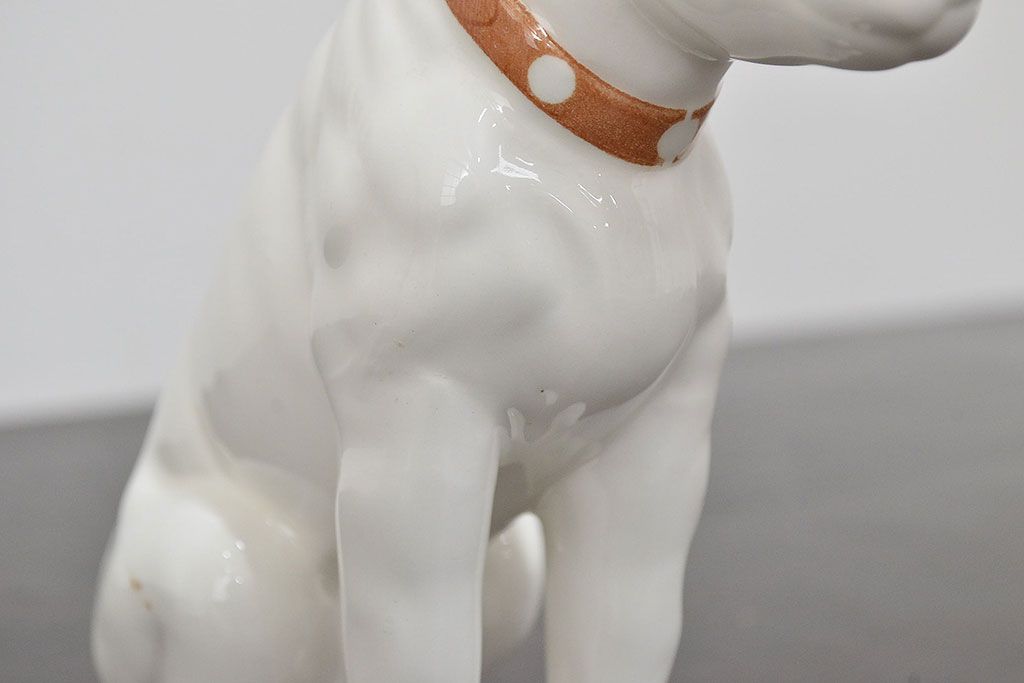 昭和レトロ　古いビクターニッパー犬2点　灰皿1点(Victor、日本音響精器株式会社)(R-046840)