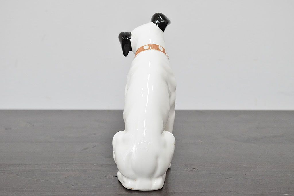 昭和レトロ　古いビクターニッパー犬2点　灰皿1点(Victor、日本音響精器株式会社)(R-046840)