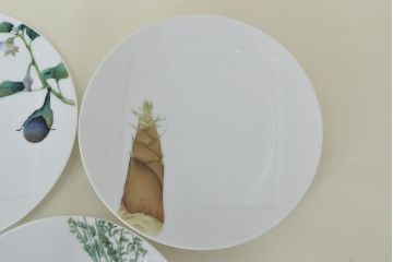 未使用　ノリタケ(Noritake)　京香旬彩　銘々皿5枚 / 香蘭社　貴婦人中皿5枚(R-046842)