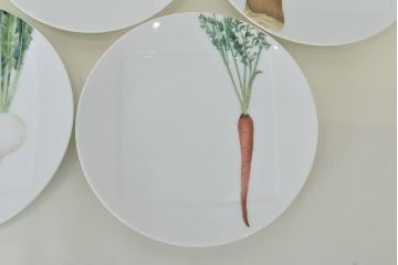 未使用　ノリタケ(Noritake)　京香旬彩　銘々皿5枚 / 香蘭社　貴婦人中皿5枚(R-046842)