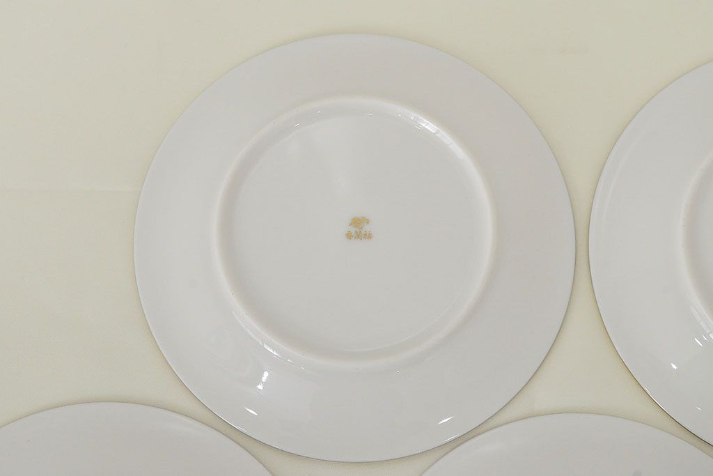 未使用　ノリタケ(Noritake)　京香旬彩　銘々皿5枚 / 香蘭社　貴婦人中皿5枚(R-046842)