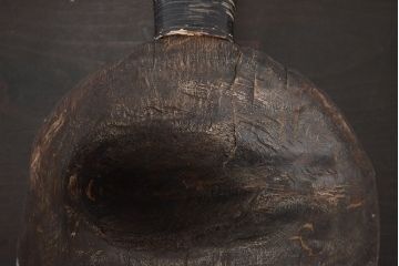 古い　パイプ置?(葉巻、喫煙具、木製台、オブジェ)(R-046857)