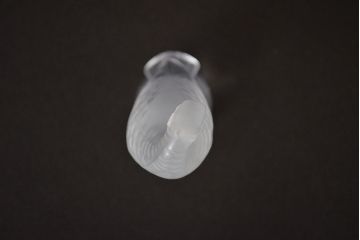 ラリック　鳥置物2点(クリスタル、オブジェ、LALIQUE)(R-046858)