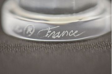 ラリック　鳥置物2点(クリスタル、オブジェ、LALIQUE)(R-046858)