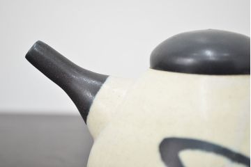 大貫博之　急須・湯呑セット(笠間焼、作家物)(R-046859)