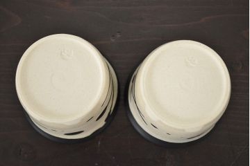 大貫博之　急須・湯呑セット(笠間焼、作家物)(R-046859)