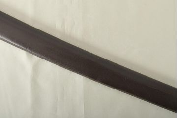 旧日本軍　九八式軍刀鞘(鉄鞘、刀装具、陸軍)(R-046868)