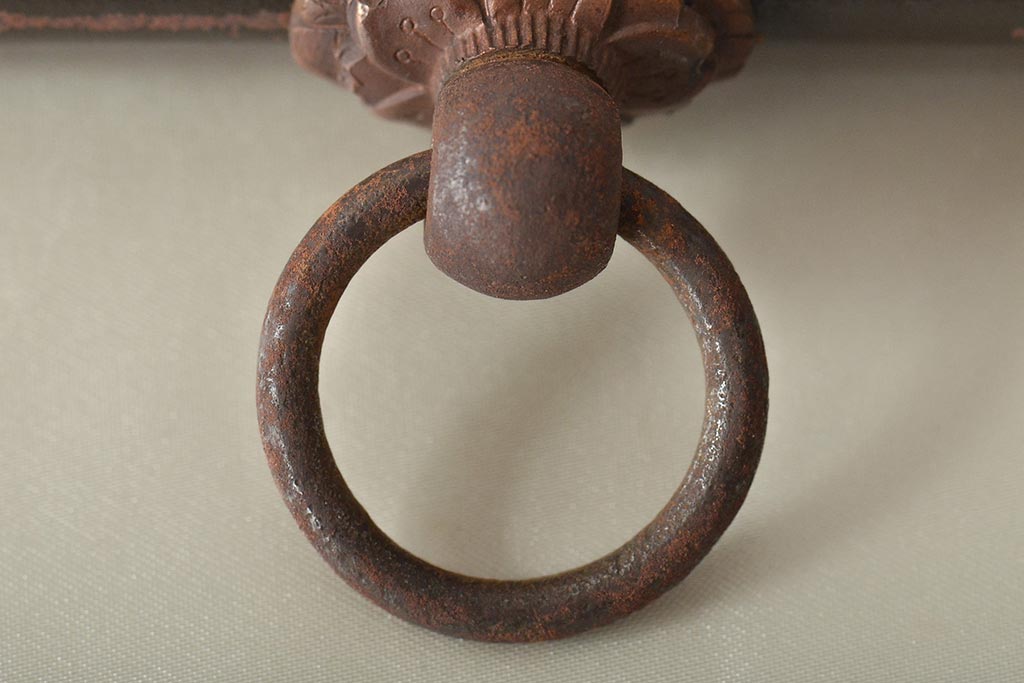 旧日本軍　九八式軍刀鞘(鉄鞘、刀装具、陸軍)(R-046868)