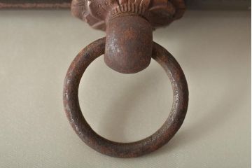 旧日本軍　九八式軍刀鞘(鉄鞘、刀装具、陸軍)(R-046868)